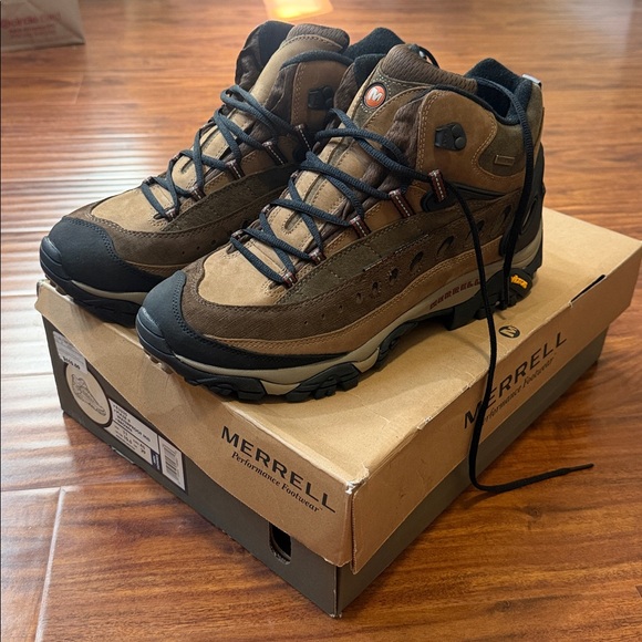 NWT Merrell Pulse II WP Mid Hiking Boots - Picture 3 of 8